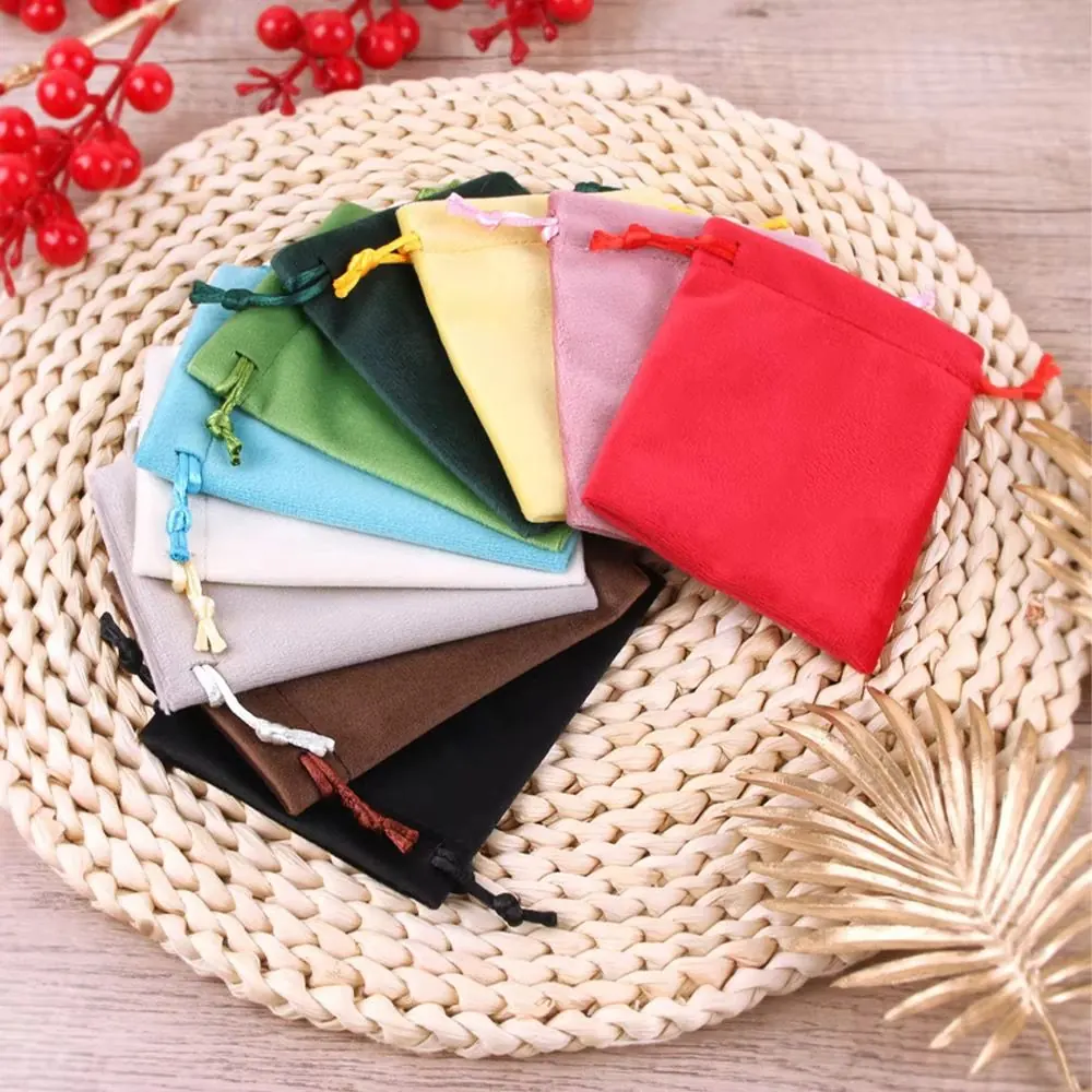 Custom Logo Velvet Pouch — Premium Jewelry & Gift Packaging Bag
