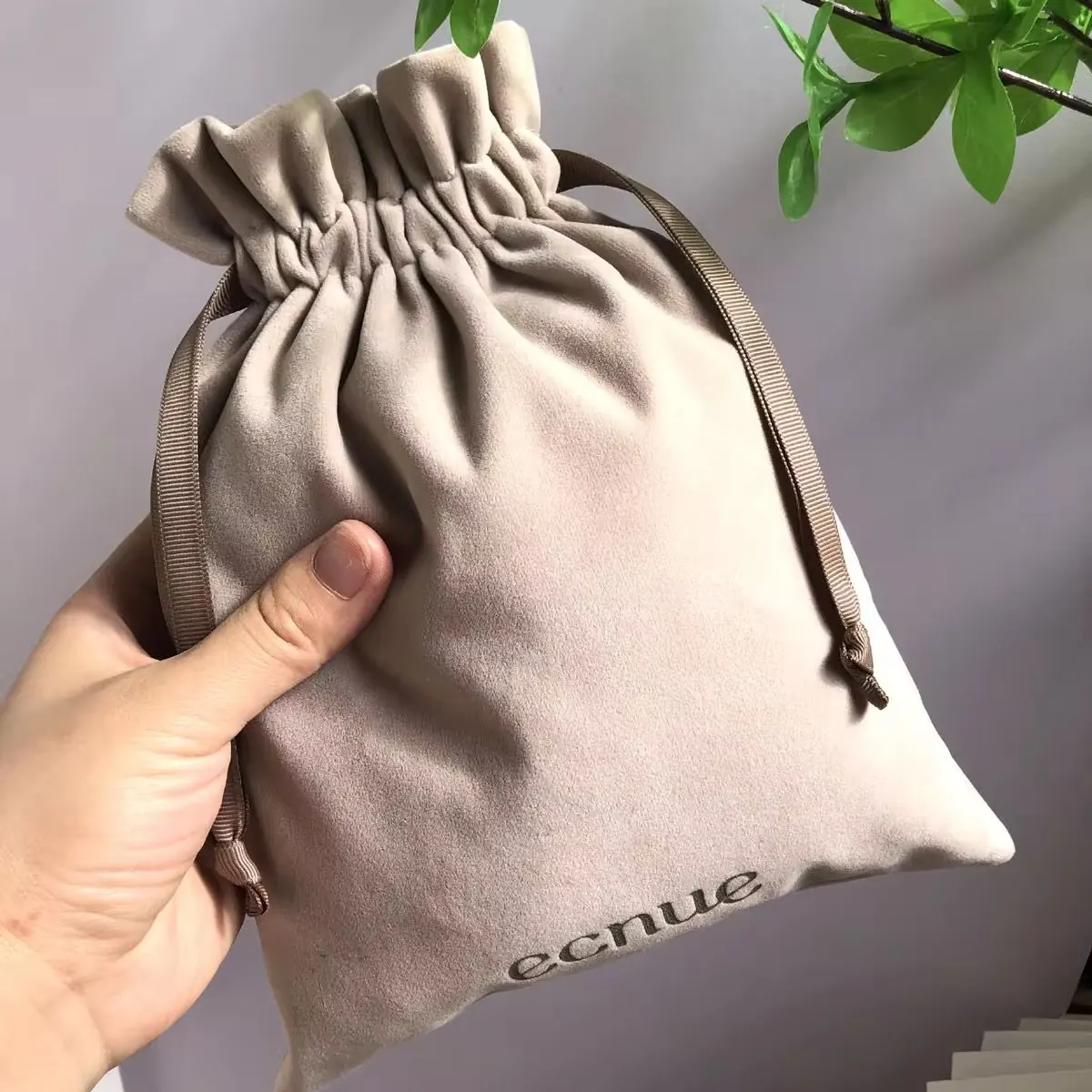 Velvet Drawstring Pouch — Jewelry & Wine Bottle Gift Bag